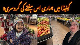 Weekend grocery Shopping Haul in Canada |Best place to buy Fruits |Pakistani Single Mom Canada Vlogs