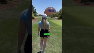 Golfers SHOCKED by Sphere's WILD Reactions! #golf  #golfswing