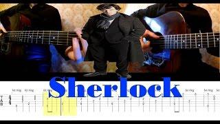 Как играть тему из Шерлока (Sherlock) на гитаре | PlayThis#1