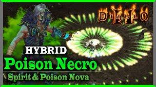 The HYBRID Poison Necro | Diablo 2 PvP Build | Joby = EZ