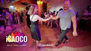 Denis Brylev and Varvara Kozinets Salsa Dancing in Respublica Vosmera, Saturday 28.04.2018