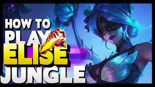 How to play ELISE jungle in Season 14 League of Legends! (2024 Guide)