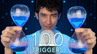 ASMR 100 TRIGGERS IN 4:00