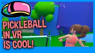 PICKLEBALL ONE QUEST 3 VR MR GAME - Pickleball One racket game