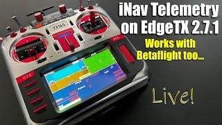 How-to Add iNav Telemetry LUA to EdgeTX 2.7.1 • Works with Betaflight Too