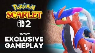 10 Minutes of POKÉMON SCARLET & VIOLET in 4K HDR - Exclusive Gameplay (Nintendo Switch 2)