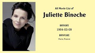 Juliette Binoche Movies list Juliette Binoche| Filmography of Juliette Binoche