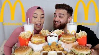 McDonalds Mukbang | Crispy chicken, McChicken, Big Mac Junior, Nuggets and Fries