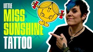 REMEMBER Little Miss Sunshine? Let's Make Her Into a Sticker Tattoo!