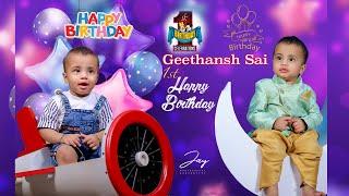 Geethansh Sai 1st Birthday | Happy Birthday Song | Kannayya Song | Jay Photography
