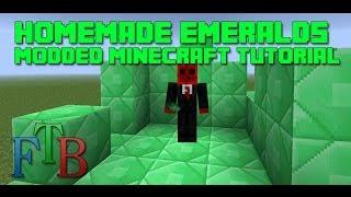 Minecraft FTB - Infinite Emeralds Using Tinker's Contruct