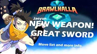 Brawlhalla NEW WEAPON REVEAL Great Sword