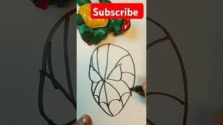 Spider-Man Drawing In 15 Seconds #shorts #spiderman #viral #youtube #youtubeshorts #art #drawing