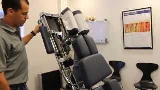 Zenith Chiropractic Table Vertilift/Hylo Power front section operation