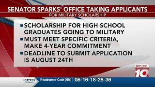 VIDEO: Tx Sen. Kevin Sparks taking scholarship applications