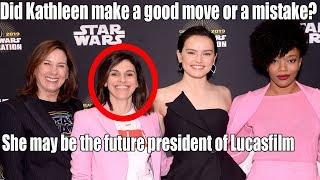 Star Wars President Kathleen Kennedy picks her successor?