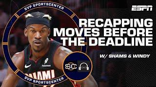 NBA Trade Deadline Eve Reaction: Butler to Warriors, Lakers add a big man & more | SC with SVP