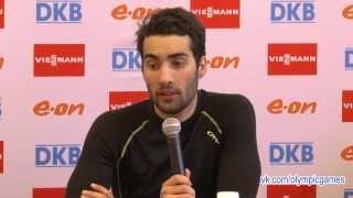 Biathlon. Hochfilzen. Martin Fourcade