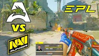 NAVI Junior vs Spirit Academy - European Pro League - Season 8 Division 2 | CS2 HIGHLIGHTS