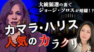 【米大統領選】ハリス人気を支えるジョージソロスとヒラリーの目論みとは