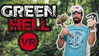 Выживаю в виртуальных джунглях! Прохождение Green Hell VR / Часть 1 /