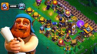 5000 КУБКОВ ЗАКРЫТЫМИ ГЛАЗАМИ ! ДОМ СТРОИТЕЛЯ 10 ПРОКАЧЕН ! CLASH OF CLANS