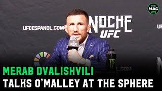 Merab Dvalishvili on Sean O’Malley: “I was very angry when he disrespected my country”