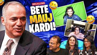 Tanmay Bhat Recalls The Iconic Moment “ Bete Mauj Kar Di “ With Gary Kasparov 