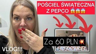 POŚCIEL  ŚWIĄTECZNA Z PEPCO  FRYZJER NOWY ZEGAREK