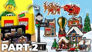 Building a LEGO Winter Village! - Part 2