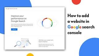 How to add a website in Google Search Console