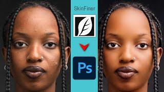 Comment lisser la peau sur Photoshop avec SkinFiner.