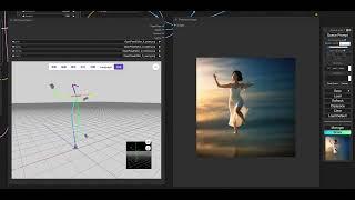 [ComfyUI] 3D Pose Editor Sample