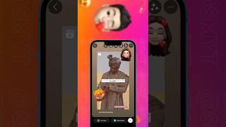 How to Use iOS Memojis in INSTAGRAM Story Android | #Instagram #Memoji #Shorts