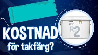 Hur mycket kostar takfärg? | Kostnader | Fråga Målaren