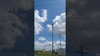 Cotton Candies on Sky  #clouds #whiteclouds #ytshorts ##shorts #status  #viral @DhivyasDiary