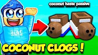 I Got The COCONUT CLOGS In Roblox Bee Swarm Simulator!!