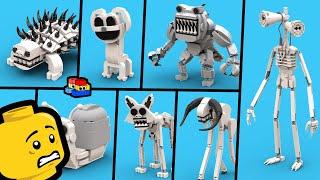 LEGO Zoonomaly: Building More NEW Monsters (Siren Head, Mutant Fish, Smile Dog, and more)