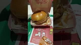 McDonald's One Piece Luffy Chicken Tatsuta Burger