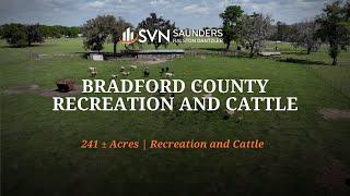 Florida Ranch For Sale | Bradford County Recreation and Cattle | 241 ± Acres | Brooker, FL