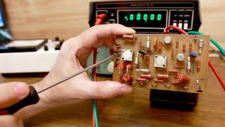 DIY autonomous reference voltage source - Full test on all outputs and high temperature test.