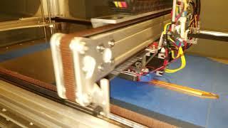 reprap firmware 3.4 mesh compensation in action