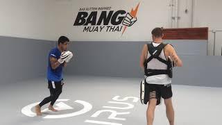 Duane Ludwig & Eddie Lopez Putting In Work On The Pads