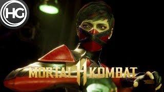 Mortal Kombat 11 Skarlet vs. Sonya Blade Gameplay (Fatality - Bloody Mess)