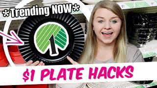  Dollar Tree Charger Plate HACKS For Amazing DIYs!