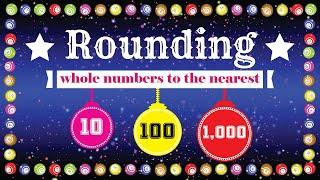 Rounding Numbers to the Nearest 10, 100, and 1000 | Round up and Round down