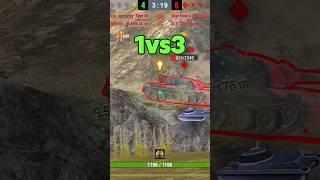 Scorpion G | 5 Kills, 1vs3 & 4743 DMG | #worldoftanksblitz #wotblitz #shorts #танки