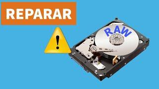 Quitar Formato RAW Disco Duro (Fácil y rápido) en Windows 7, 8, 10 y 11