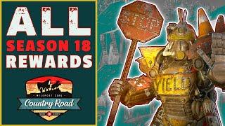 Season 18 ALL Rewards // The Scoreboard Is HERE AT LAST // Fallout 76