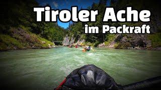 Tiroler Ache im Packraft / Paddeln / Wildwasser / Kanu / Kajak / X-Boil